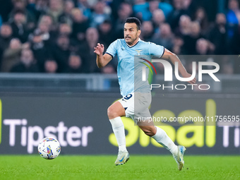 Pedro of SS Lazio during the Serie A Enilive match between SS Lazio and Cagliari Calcio at Stadio Olimpico on November 4, 2024 in Rome, Ital...