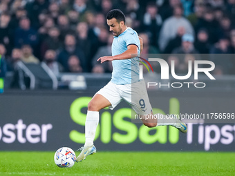 Pedro of SS Lazio during the Serie A Enilive match between SS Lazio and Cagliari Calcio at Stadio Olimpico on November 4, 2024 in Rome, Ital...