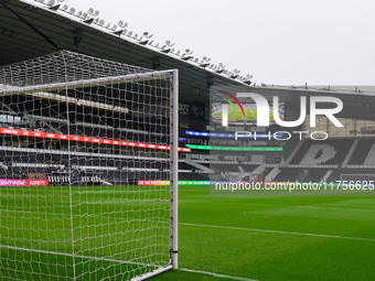 A general view inside Pride Park, home to Derby County, during the Sky Bet Championship match between Derby County and Plymouth Argyle at Pr...