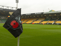 A general view of Norwich City Football Club stadium before the Sky Bet Championship match between Norwich City and Bristol City at Carrow R...