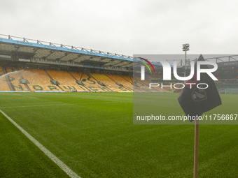 A general view of Norwich City Football Club stadium before the Sky Bet Championship match between Norwich City and Bristol City at Carrow R...