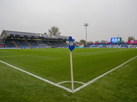 A general view of Edgeley Park during the Sky Bet League 1 match between Stockport County and Bolton Wanderers at the Edgeley Park Stadium i...