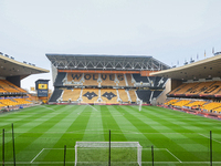 A general view of the ground during the Premier League match between Wolverhampton Wanderers and Southampton at Molineux in Wolverhampton, E...