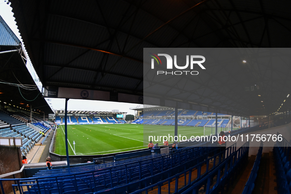 A general view inside the stadium during the Sky Bet League 1 match between Peterborough and Cambridge United at London Road in Peterborough...