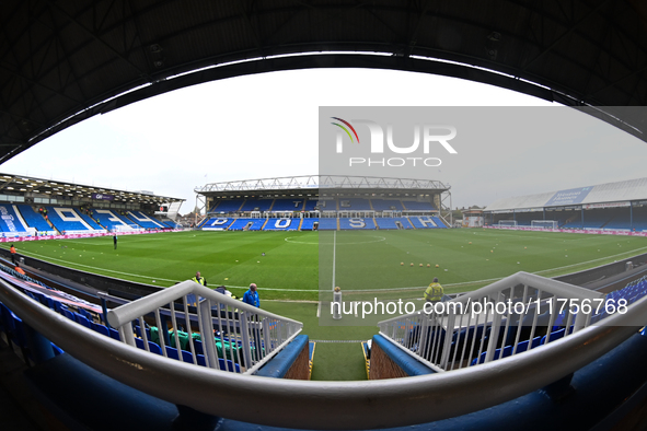 A general view inside the stadium during the Sky Bet League 1 match between Peterborough and Cambridge United at London Road in Peterborough...