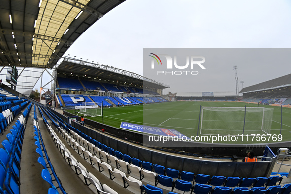 A general view inside the stadium during the Sky Bet League 1 match between Peterborough and Cambridge United at London Road in Peterborough...