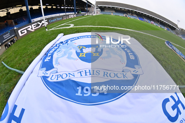 A general view inside the stadium during the Sky Bet League 1 match between Peterborough and Cambridge United at London Road in Peterborough...