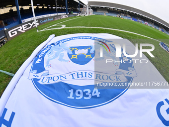 A general view inside the stadium during the Sky Bet League 1 match between Peterborough and Cambridge United at London Road in Peterborough...