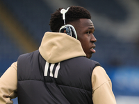 Willy Gnonto (Leeds United) wears Black Panther headphones before the Sky Bet Championship match between Leeds United and Queens Park Ranger...