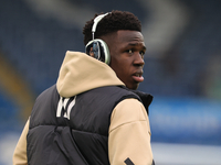 Willy Gnonto (Leeds United) wears Black Panther headphones before the Sky Bet Championship match between Leeds United and Queens Park Ranger...