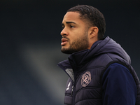 Jonathan Varane (QPR) stands before the Sky Bet Championship match between Leeds United and Queens Park Rangers at Elland Road in Leeds, Eng...