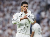 Jude Bellingham of Real Madrid CF celebrates his goal during the La Liga EA Sports 2024/25 football match between Real Madrid CF and CA Osas...