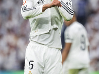 Jude Bellingham of Real Madrid CF celebrates his goal during the La Liga EA Sports 2024/25 football match between Real Madrid CF and CA Osas...