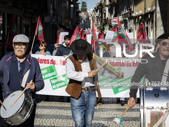 A workers' strike, called by the CGTP union unit, takes place in Porto and Lisbon, where workers demonstrate for better pensions, wages, and...