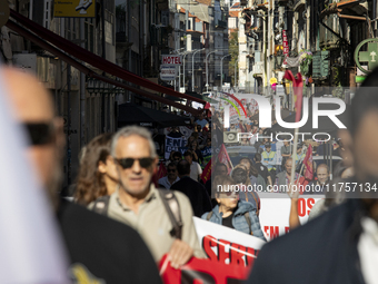 A workers' strike, called by the CGTP union unit, takes place in Porto and Lisbon, where workers demonstrate for better pensions, wages, and...