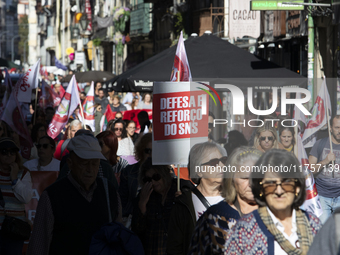 A workers' strike, called by the CGTP union unit, takes place in Porto and Lisbon, where workers demonstrate for better pensions, wages, and...