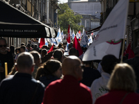 A workers' strike, called by the CGTP union unit, takes place in Porto and Lisbon, where workers demonstrate for better pensions, wages, and...