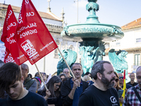 A workers' strike, called by the CGTP union unit, takes place in Porto and Lisbon, where workers demonstrate for better pensions, wages, and...