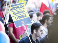 A workers' strike, called by the CGTP union unit, takes place in Porto and Lisbon, where workers demonstrate for better pensions, wages, and...