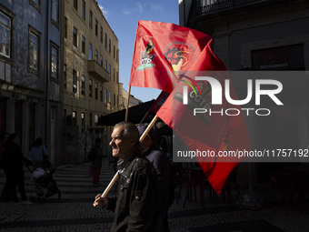 A workers' strike, called by the CGTP union unit, takes place in Porto and Lisbon, where workers demonstrate for better pensions, wages, and...