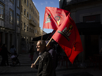 A workers' strike, called by the CGTP union unit, takes place in Porto and Lisbon, where workers demonstrate for better pensions, wages, and...