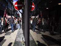 A workers' strike, called by the CGTP union unit, takes place in Porto and Lisbon, where workers demonstrate for better pensions, wages, and...