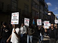 A workers' strike, called by the CGTP union unit, takes place in Porto and Lisbon, where workers demonstrate for better pensions, wages, and...