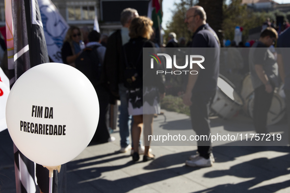 A workers' strike, called by the CGTP union unit, takes place in Porto and Lisbon, where workers demonstrate for better pensions, wages, and...