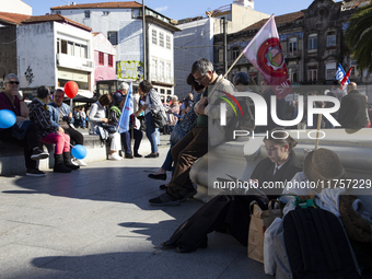 A workers' strike, called by the CGTP union unit, takes place in Porto and Lisbon, where workers demonstrate for better pensions, wages, and...