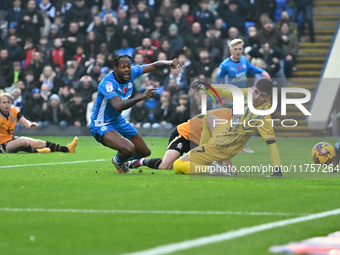 Ricky Jade Jones (17 Peterborough United) scores his first goal during the Sky Bet League 1 match between Peterborough and Cambridge United...