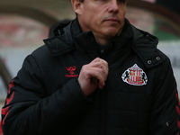 Sunderland Head Coach Regis Le Bris is present during the Sky Bet Championship match between Sunderland and Coventry City at the Stadium Of...