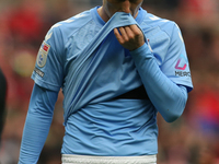 Victor Torp of Coventry City shows dejection during the Sky Bet Championship match between Sunderland and Coventry City at the Stadium Of Li...