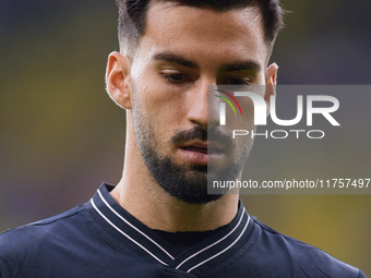 Alex Baena of Villarreal CF looks on during the LaLiga EA Sports match between Villarreal CF and Deportivo Alaves at Estadio de la Ceramica...