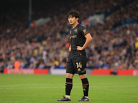 Koki Saito (QPR) participates in the Sky Bet Championship match between Leeds United and Queens Park Rangers at Elland Road in Leeds, United...