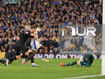 Paul Nardi (QPR) makes a save during the Sky Bet Championship match between Leeds United and Queens Park Rangers at Elland Road in Leeds, Un...