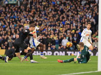 Paul Nardi (QPR) makes a save during the Sky Bet Championship match between Leeds United and Queens Park Rangers at Elland Road in Leeds, Un...