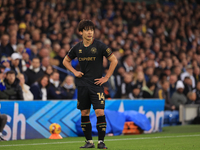 Koki Saito (QPR) participates in the Sky Bet Championship match between Leeds United and Queens Park Rangers at Elland Road in Leeds, United...