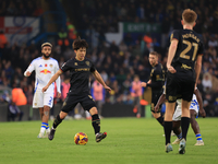 Koki Saito (QPR) participates in the Sky Bet Championship match between Leeds United and Queens Park Rangers at Elland Road in Leeds, United...