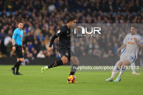 Jonathan Varane (QPR) participates in the Sky Bet Championship match between Leeds United and Queens Park Rangers at Elland Road in Leeds, E...