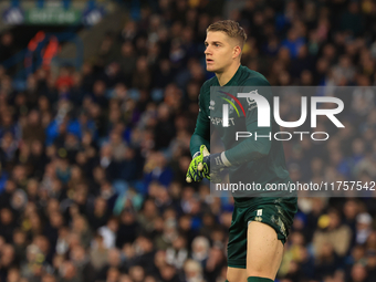 Paul Nardi (QPR) participates in the Sky Bet Championship match between Leeds United and Queens Park Rangers at Elland Road in Leeds, Englan...