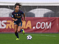 Frederikke Thogersen of A.S. Roma Femminile is in action during the 9th day of the Serie A Femminile eBay Championship between A.S. Roma and...