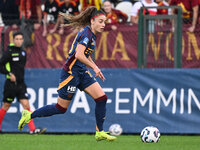 Benedetta Glionna of A.S. Roma Femminile is in action during the 9th day of the Serie A Femminile eBay Championship between A.S. Roma and A....