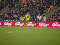 Kellogg's advertising boards are seen during the Sky Bet Championship match between Norwich City and Bristol City at Carrow Road in Norwich,...