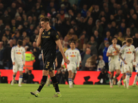 Jimmy Dunne (QPR) reacts to going 2-0 down during the Sky Bet Championship match between Leeds United and Queens Park Rangers at Elland Road...