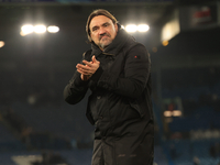 Daniel Farke, Leeds United manager, after the Sky Bet Championship match between Leeds United and Queens Park Rangers at Elland Road in Leed...