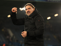 Daniel Farke, Leeds United manager, after the Sky Bet Championship match between Leeds United and Queens Park Rangers at Elland Road in Leed...