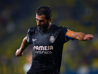 Raul Albiol of Villarreal CF is in action during the LaLiga EA Sports match between Villarreal CF and Deportivo Alaves at Estadio de la Cera...