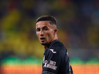 Yeremy Pino of Villarreal CF looks on during the LaLiga EA Sports match between Villarreal CF and Deportivo Alaves at Estadio de la Ceramica...