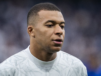 Kylian Mbappe of Real Madrid CF is seen during the La Liga EA Sports 2024/25 football match between Real Madrid CF and CA Osasuna at Estadio...