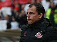 Sunderland Head Coach Regis Le Bris is present during the Sky Bet Championship match between Sunderland and Coventry City at the Stadium Of...